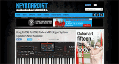 Desktop Screenshot of keyboardistchannel.com